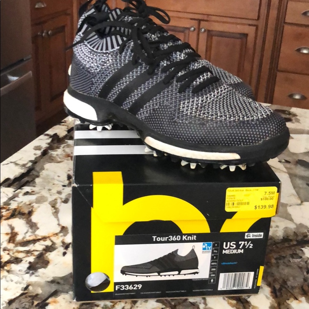 Adidas Tour360 golf shoes. Men’s 7.5M